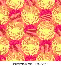 Abstract Ikat and boho style handcraft fabric pattern. Traditional Ethnic design for clothing and textile background, carpet or wallpaper