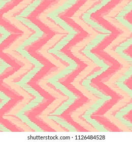 Abstract Ikat and boho style handcraft fabric pattern. Traditional Ethnic design for clothing and textile background, carpet or wallpaper