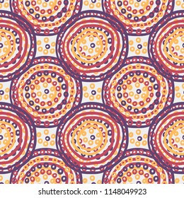 Abstract Ikat and boho style handcraft fabric pattern. Traditional Ethnic design for clothing and textile background, carpet or wallpaper