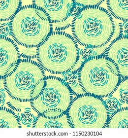 Abstract Ikat and boho style handcraft fabric pattern for girls, boys, clothes. Traditional Ethnic design for clothing and textile background, carpet or wallpaper. Fashion style. Colorful bright