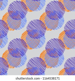 Abstract Ikat and boho style handcraft fabric pattern. Traditional Ethnic design for clothing and textile background, carpet or wallpaper