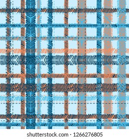 Abstract Ikat and boho style handcraft fabric pattern for girls, boys, clothes. Traditional Ethnic design for clothing and textile background, carpet or wallpaper. Fashion style. Colorful bright