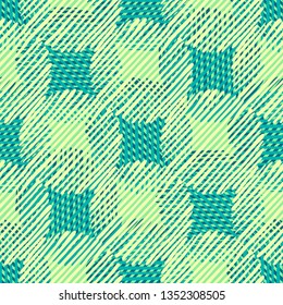 Abstract Ikat and boho style handcraft fabric pattern for girls, boys, clothes. Traditional Ethnic design for clothing and textile background, carpet or wallpaper. Fashion style. Colorful bright