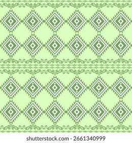 Abstract ikat pattern for seamless ethnic art in tribal and folk style. Print Aztec geometric ornament. Geometric pattern seamless color oriental.Design for fabric, carpet, wallpaper, clothing.