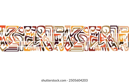Abstract Ikat seamless pattern, perfect for ethnic-themed backgrounds, curtains, carpets, wallpapers, clothing, and decorations. Ideal for wrapping paper, batik,greeting cards, printing,creative uses.
