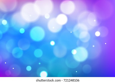 Abstract illuminated circles