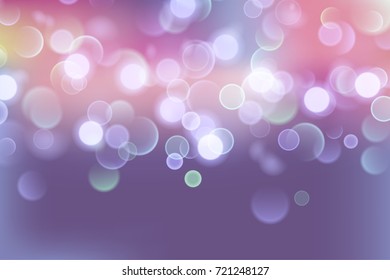 Abstract illuminated circles