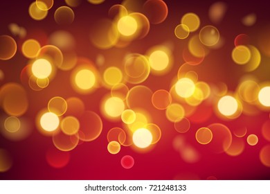 Abstract illuminated circles