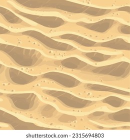 Abstract illusion of sand surface for seamless pattern