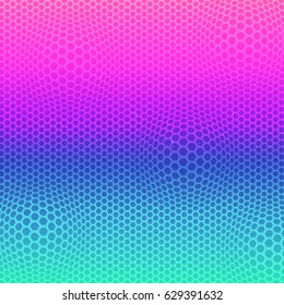 Abstract illusion spotted and dotted background. Vector illustration.