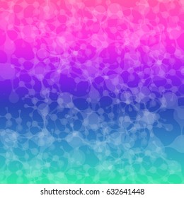 Abstract illusion spotted and dotted background. Vector illustration.
