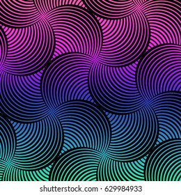 Abstract illusion swirl background. Vector illustration.