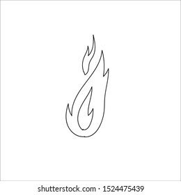 an abstract illustration about flame
