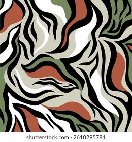 Abstract illustration of an animal skin vector design.