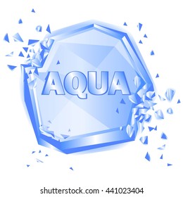  Abstract illustration aqua
