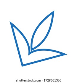 abstract illustration of an arrow