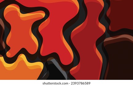 Abstract illustration artwork colorful vector background (5000x3000) px
