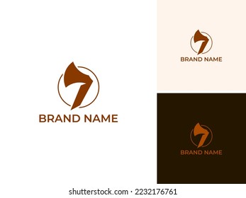 ABSTRACT ILLUSTRATION AX LOGO DESIGN TEMPLATVEKTOR 