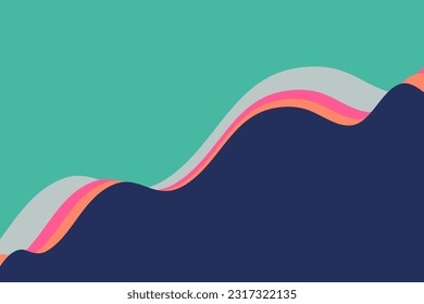 Abstract illustration background. Colorful and summery. Modern pattern. Suitable for print media. Wall decoration. Fabric pattern.vector 