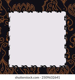 ilustração abstrata com batik ornamentos vetor flor criativo decorativo abstrato plano de fundo Design ilustração para decoração, decoração de parede, banner, site, anúncios