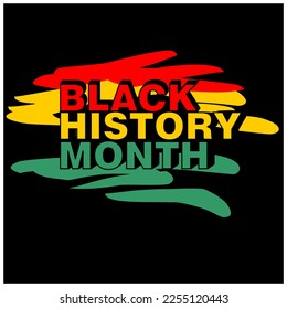 An abstract illustration for Black History Month