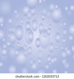 Abstract illustration with Blue Confetti on a Pastel Background. Vector Placer from the circles. Pastel design. Abstract Bright Pattern for cards,banners,print. A Scattering of Confetti