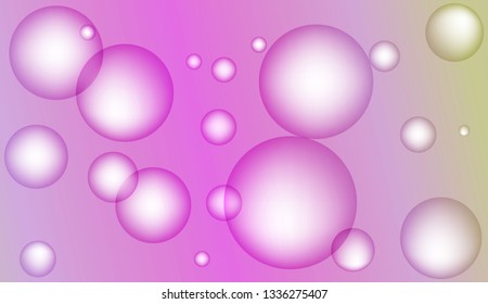 Abstract illustration with blurred drops. For elegant pattern cover book. Bright Gradient Color Vector illustration