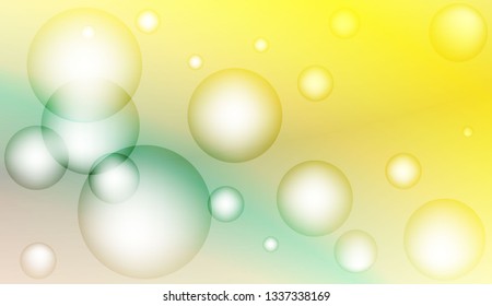 Abstract illustration with blurred drops. For elegant pattern cover book. Bright Gradient Color Vector illustration