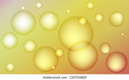 Abstract illustration with blurred drops. For elegant pattern cover book. Bright Gradient Color Vector illustration