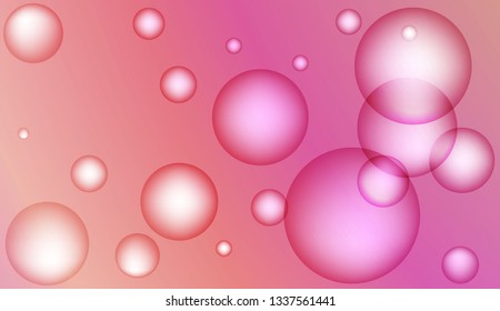 Abstract illustration with blurred drops. For elegant pattern cover book. Bright Gradient Color Vector illustration