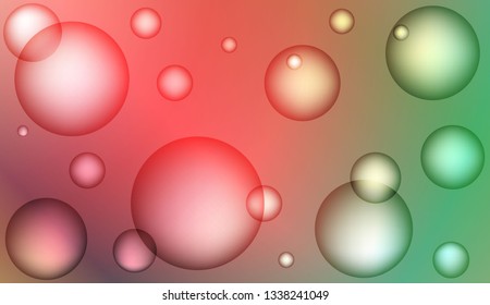 Abstract illustration with blurred drops. For elegant pattern cover book. Color Vector illustration