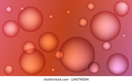 Abstract illustration with blurred drops. For elegant pattern cover book. Bright Gradient Color Vector illustration