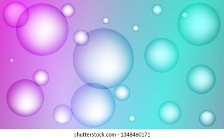 Abstract illustration with blurred drops. For elegant pattern cover book. Bright Gradient Color Vector illustration