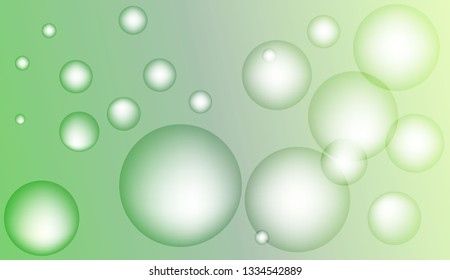 Abstract illustration with blurred drops. For flyer, brochure, booklet and websites design Bright Gradient Color Vector illustration