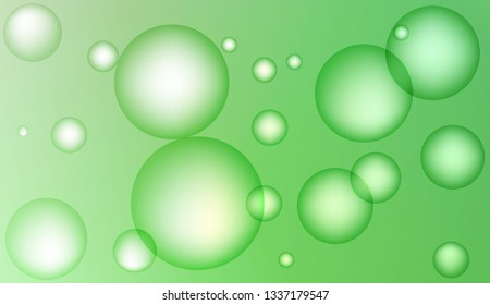 Abstract illustration with blurred drops. For flyer, brochure, booklet and websites design Bright Gradient Color Vector illustration