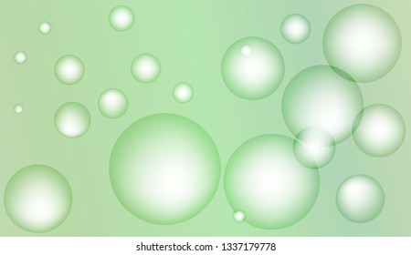 Abstract illustration with blurred drops. For flyer, brochure, booklet and websites design Bright Gradient Color Vector illustration