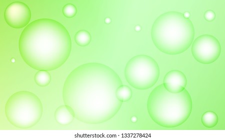 Abstract illustration with blurred drops. For flyer, brochure, booklet and websites design Bright Gradient Color Vector illustration