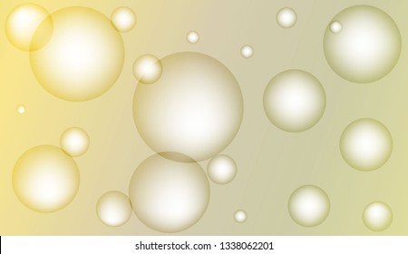 Abstract illustration with blurred drops. For flyer, brochure, booklet and websites design Bright Gradient Color Vector illustration