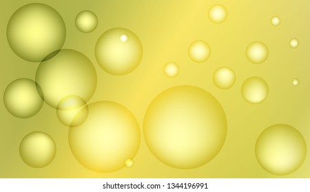 Abstract illustration with blurred drops. For flyer, brochure, booklet and websites design Bright Gradient Color Vector illustration