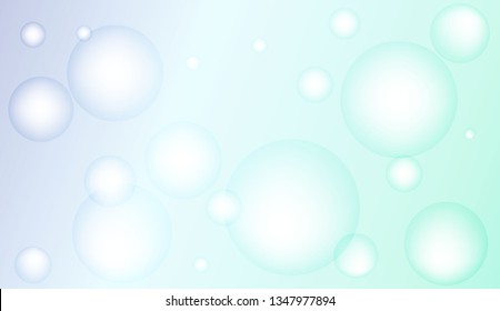 Abstract illustration with blurred drops. For flyer, brochure, booklet and websites design Bright Gradient Color Vector illustration