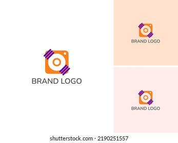 CÁMARA DE ILUSTRACIÓN ABSTRACTA. VECTOR DE DISEÑO DE ICONOS DE LOGOTIPO DE LENS CONJUNTO BUENO PARA LA CÁMARA DE APLICACIÓN, FOTO
