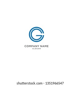 ABSTRACT ILLUSTRATION CG LOGO DESIGN FLAT VECTOR FOR YOUR BUSINESS