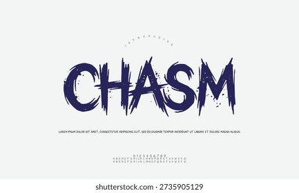 Abstract illustration of a chasm, representing a deep divide, emptiness, or a daunting, vast space.