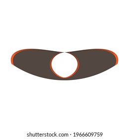 abstract illustration of colored bright lines and stripes of different shapes on a white background vector background