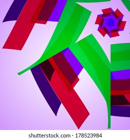 Abstract illustration, colorful background, digital composition.