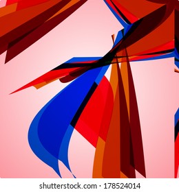 Abstract illustration, colorful background, digital composition.