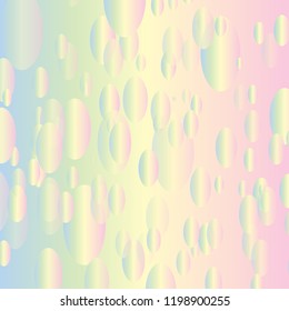 Abstract illustration with colorful Confetti on a Pastel Background. Vector Placer from the circles. Pastel design. Abstract Bright Pattern for cards,banners,print. A Scattering of Confetti