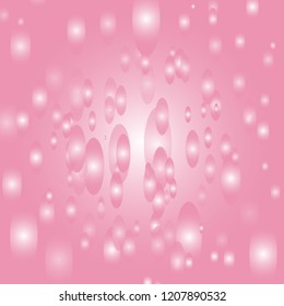 Abstract illustration with colorful Confetti on a Pastel Background. Vector Placer from the circles. Pastel design. Abstract Bright Pattern for cards,banners,print. A Scattering of Confetti