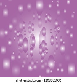 Abstract illustration with colorful Confetti on a Pastel Background. Vector Placer from the ovals. Pastel design. Abstract Bright Pattern for cards, banners, print. A Scattering of Confetti