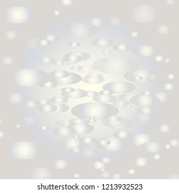 Abstract illustration with colorful Confetti on a Pastel Background. Vector Placer from the circles. Pastel design. Abstract Bright Pattern for cards,banners,print. A Scattering of Confetti